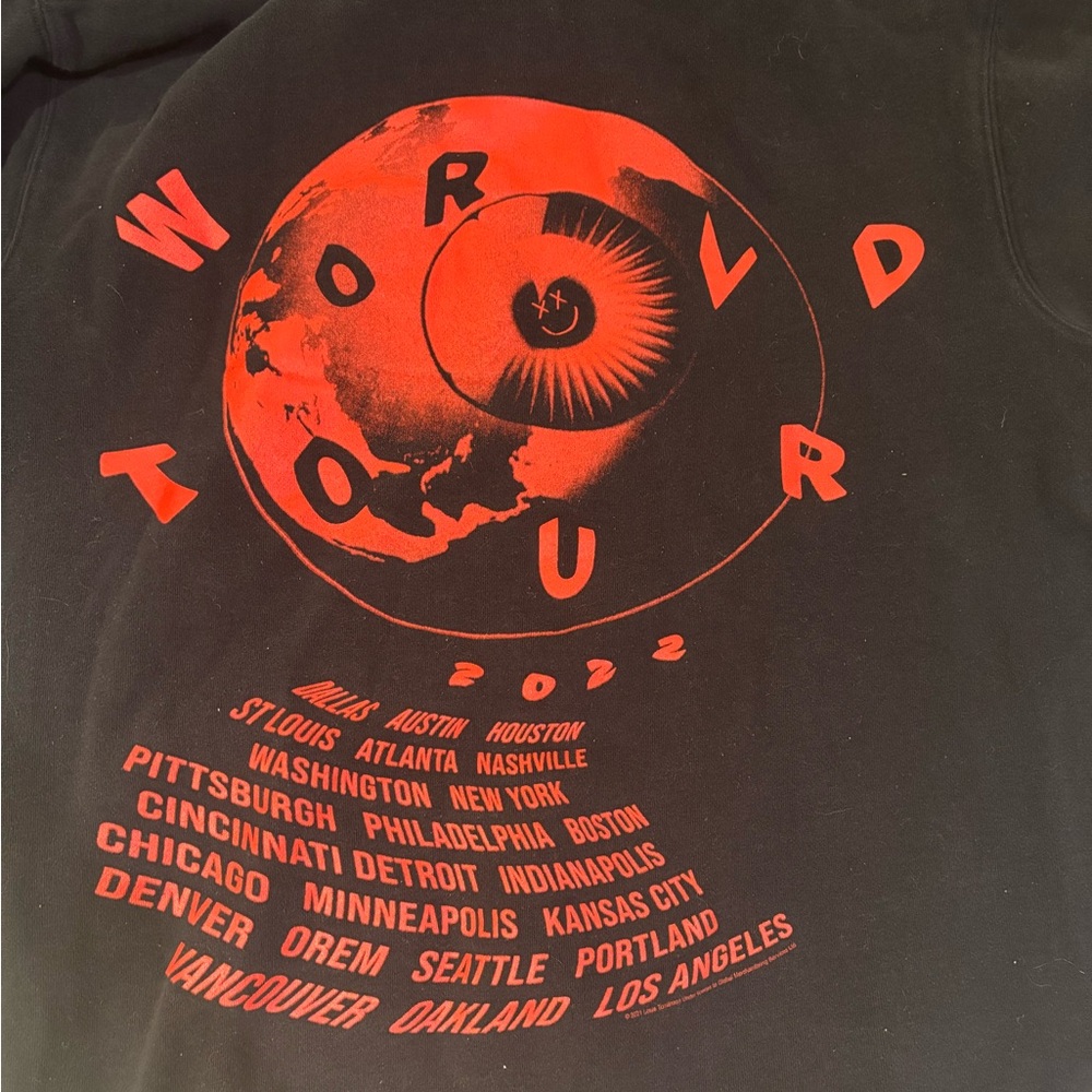 Louis Tomlinson tour hoodie